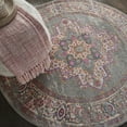 thumbnail image 5 of Nourison Passion Persian Grey 4' x ROUND Area Rug, (4 Round), 5 of 8