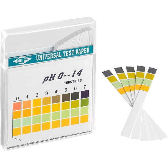 Ph Test Paper, Litmus Paper, Measuring Range 0-14, Universal Test Paper, Aquarium Drinking Water Acidity Test, Each Box Contains 100 Test Strips