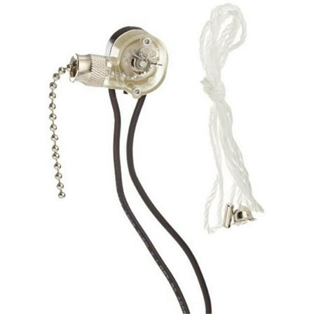Switch Pull Chain, Nickel