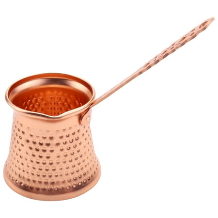 

Turk Turkish Coffee Pot Coffee Turk Turkish Copper Coffee Maker for Turk Cezve Cafeteria Metal Handle Cevze