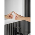 thumbnail image 3 of ANZZI Volta Frameless LED Bathroom Mirror in Silver | 36 in. H x 36 in. W, 3 of 10