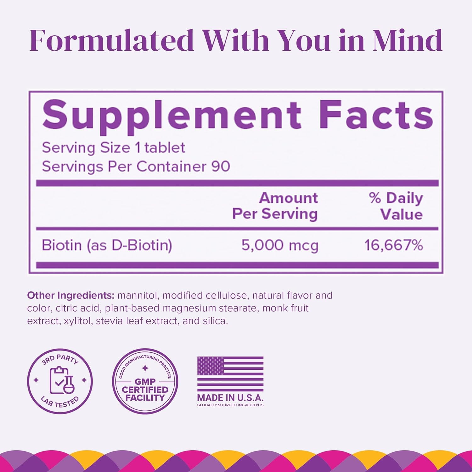 (3 pack) Barimelts Bariatric Biotin Supplement, 90 Fast-Dissolving Tablets, Strawberry Flavor