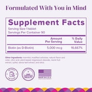 Barimelts Bariatric Biotin Supplement, 90 Fast-Dissolving Tablets, Strawberry Flavor