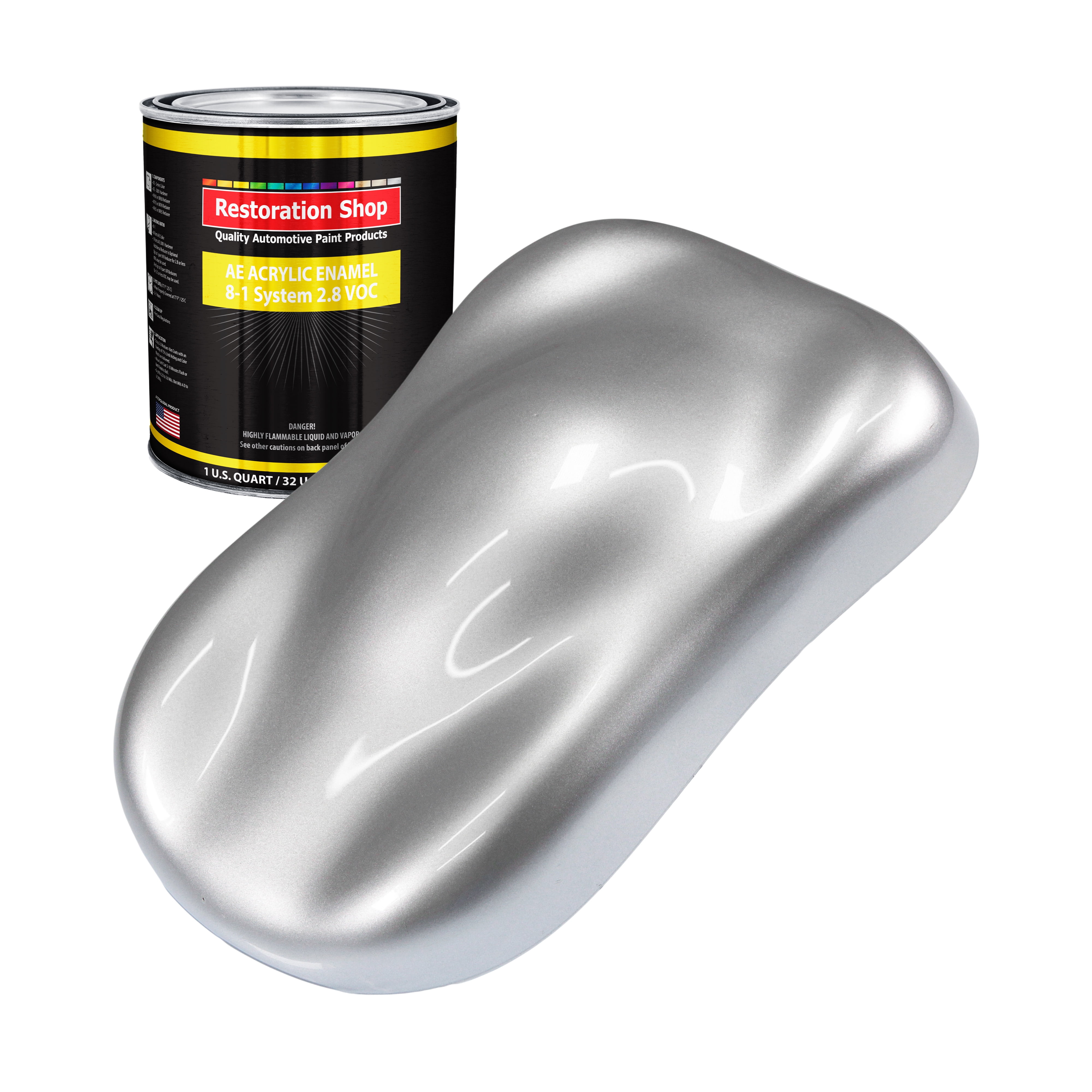 Restoration Shop - Iridium Silver Metallic Acrylic Enamel Auto Paint