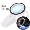 thumbnail image 2 of Lupa de Mano Zulema Lupa de Luz LED 30X, 2 of 8