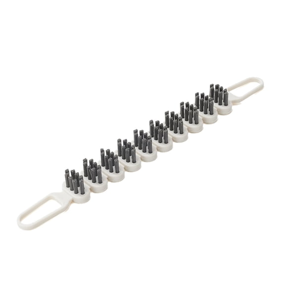 Bendable Multifunctional Cleaning Brush Hard Bristled Cleaning Brush For Kitchen Compact Household Cleaning Tool Curved Brush For Faucet Stove Small Cleaning Brushes Bottle Brush with Stand Toilet