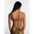 thumbnail image 3 of Kacey Lee Women's and Women's Plus Underwire Bikini Top with Seaming, Sizes XS-3X, 3 of 5