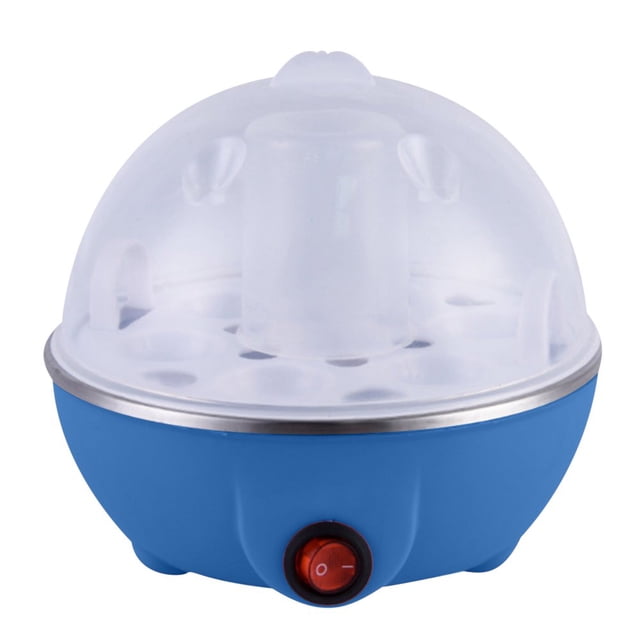 CNKOO Egg Cooker Electric 5-Egg Capacity Soft Medium Hard-Boiled Egg Cooker with Auto Shut-Off Measuring Cup Included BPA Free