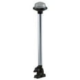 thumbnail image 3 of Perko 1637DP0CHR Vertical-Mount Fold Down White All-Round Pole Light - 14-1/8" Height, Black Polymer Base and Top, 3 of 3