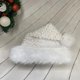 thumbnail image 3 of Sombrero de Navidad de felpa suave para fiesta, copo de nieve, sombreros de Papá Noel, decoración de Navidad blanca, decoración de Año Nuevo, suministros para fiestas navideñas, 3 of 4