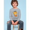 thumbnail image 2 of Cute Corgie W Pumpkin Costume Long Sleeve Toddler - Toddler Long Sleeve Tee, 2 of 4