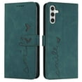 thumbnail image 3 of Compatible with Samsung M13 5G Wallet Case Shockproof Flip Cover Full Protection Side Buckle Skin Feeling And Love Card Insertion, 3 of 5