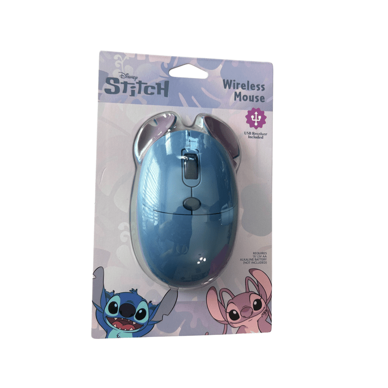 Disney Stitch Wireless Mouse for Computer, USB Receiver Included