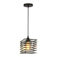 thumbnail image 1 of Xtricity - Pendant Light, 6.2 '' Width, From The Dutch Collection, Black, 1 of 3