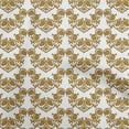 thumbnail image 1 of oneOone Georgette Viscose Orange Fabric Block Craft Projects Decor Fabric Printed By The Yard 42 Inch Wide, 1 of 5