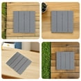 thumbnail image 3 of VERDANVERSE Outdoor Flooring Tiles Interlocking Square Grey Design for Busy Families 1Pcs, 3 of 8