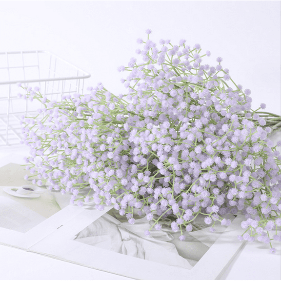 Namzi 6pcs Babys Breath Artificial Flowers, Fake flowers, Flores Artificiales Para, Wedding Decor