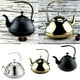 thumbnail image 4 of Toystoory Hervidor de té y café de acero inoxidable de 2 l cuello de cisne fino sobre café plateado Type2 NO2, 4 of 6