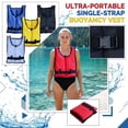 thumbnail image 2 of 2026 Portable and Foldable Life Jacket for Adults, Buoyancy Vest, Portable Foldable Buoyancy Vest, Canoe Paddle Drifting Vest, Fishing Lifejacket, 2 of 10