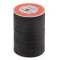 thumbnail image 2 of simhoa Fil Rond en Cuir 0,35 mm pour Couture, Polyester, Cordon de Couture à la Main - Noir, 2 of 7