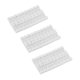 thumbnail image 1 of 60 piezas/lote de abrazaderas de fijación de cables, clips de limpieza de cables de escritorio, abrazaderas de soporte, clip de cable, clip de cable USB (blanco), 1 of 8