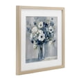 thumbnail image 3 of Stupell Industries Peaceful Blues Bouquet Birch Framed Print Under Glass, design by Creative Studio, 13 x 13, 3 of 10
