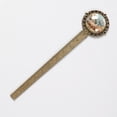 thumbnail image 2 of Alpaca Lace Bookmark in Antique Bronze: a Must-Have Gift for Book Lovers and Readers – Sophisticated Bookmarks, Book Markers, and Book Marks, 2 of 5