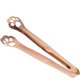 thumbnail image 1 of unbranded Pinzas De Cocina De Acero Inoxidable En Oro Rosa Para Servir Pan Postres En Fiestas Y Restaurantes, 1 of 8