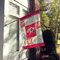 thumbnail image 2 of Mini Miniature Pig Love Flag Canvas House Size, 2 of 4