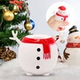 thumbnail image 5 of Stress Relief Toy, Interactive Snowman Toy, Christmas Stress Relief Squeeze Toy With Hidden Santa Surprise, Durable Soft PVC Material For Holiday Fun And Anxiety Relief, 5 of 7