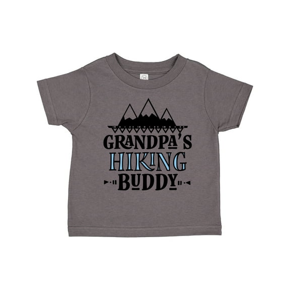 Inktastic Grandpa Hiking Buddy Hiker Boys Toddler T-Shirt