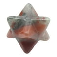 thumbnail image 2 of Travelwant Natural Moonstone Merkaba Crystal Protection Sacred Meditation Energy Healing Chakra Hexagonal Star Crystals and Healing Stone, 2 of 2