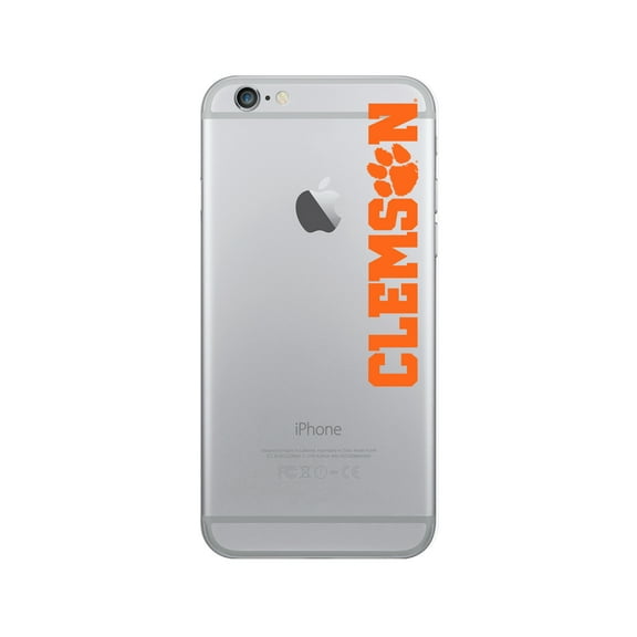 Clemson University Clear Phone Case, Classic V2 - iPhone 6/6s/7/8