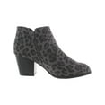 thumbnail image 2 of Style & Co. Womens Masrinaa Suede Block Heel Booties, 2 of 3