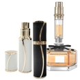 thumbnail image 1 of Mini Atomizador para Perfume 2pzs, Botella Vac&iacute;a Rellenable Bolsillo Tama&ntilde;o 5ml, Contenedor Dispensador de Atomizador Colonia Perfume Recargable Capsula Spray Port&aacute;til, 1 of 6