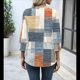 thumbnail image 4 of Blusas de Moda para Mujer 2025, Blusas Informales de Negocios con Mangas 3/4, Camisetas de Verano. Enrejado XXL, 4 of 9