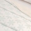 thumbnail image 3 of Great Bay Home Cozy Plush / Sherpa Reversible Throw Blanket, Full / Queen, Pale Blue Snowflake, 3 of 5