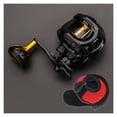 thumbnail image 1 of Baitcasting Fishing Reel Dual Brake System 7.0:1 High Speed CNC Extended Handle Knob 8Kg Carbon Fiber Drag Reel Fishing ,Rigid Aluminum Skeletal Frame, 1 of 7