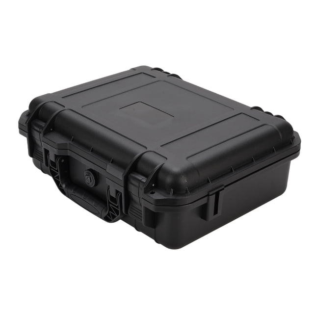 Satellite Storage Case, Briefcase Style Design Satellite Protective Case Rugged EVA ABS Shell for Camping