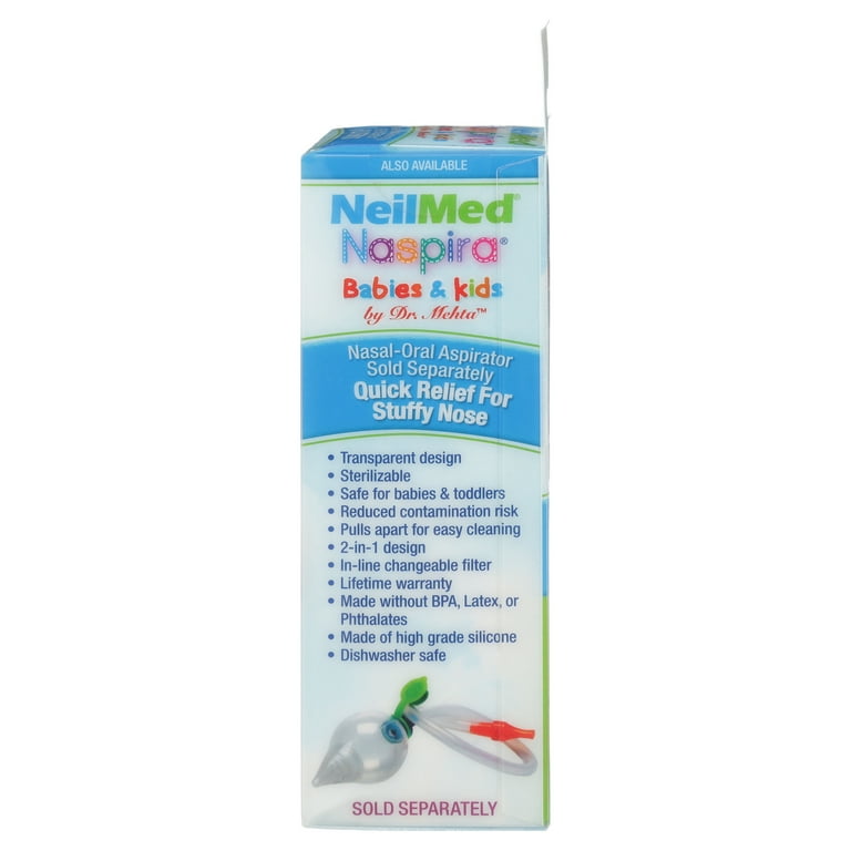 NeilMed Naspira Babies & Kids Nasal-Oral Aspirator 