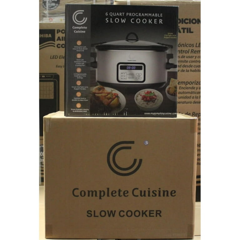 Cuisinart 6.5 Quart Programmable Slow Cooker — Las Cosas Kitchen Shoppe