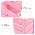 thumbnail image 3 of LOLIPPYY Organizador De Plástico Con Cajones Para Escritorio Con Y Estilo Moderno Rosa, 3 of 7