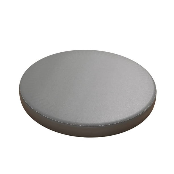Nvzi Cojín grueso y cómodo para jardín, terraza, hogar, cocina, oficina, 11,81 x 11,81 x 1,77 pulgadas (gris)