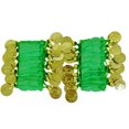 thumbnail image 1 of Matsuzay 2x moneda dorada para mujer exquisita y delicada puesta en escena étnica decoración única Kits de decoración para fiestas Verde, 1 of 6
