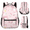 2, variant on H42.5cm(17"in) 3D New Cartoon Cute KT Cat Backpack Schoolbag Large Capacity Casual &sports Double-shoulder Schoolbag