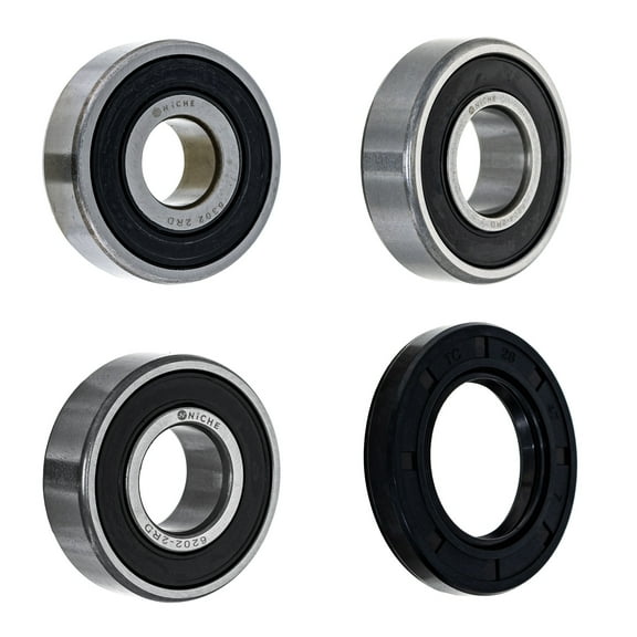 Niche Wheel Bearing Seal Kit for Suzuki 250 GZ GS GN 6202-2RDQE6 6204-2RDQE6 MK1008884