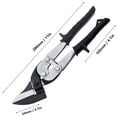 thumbnail image 4 of 10in Iron Sheet Scissors Heavy Duty Industrial  Molybdenum Steel Cutter Hand Tool, 4 of 7
