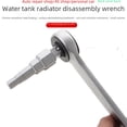 thumbnail image 4 of Carbon Steel Radiator Valve Ratchet Wrench - 10-21mm Adjustable Size, 3/8" Inner Square Drive, Efficient Valve Stem Nut Remover Tool for Plumbing Maintenance, Compact & Portable Design with Durable, 4 of 5