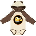 thumbnail image 2 of Inktastic Construction Digger Truck Boys Long Sleeve Baby Bodysuit, 2 of 4