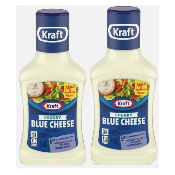 Roka Blue Cheese Salad Dressing, 2 Bottles, 8 oz